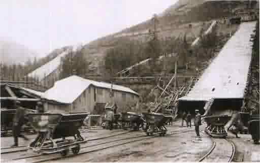 Лето 1933 г. Промплощадка Апатитового рудника